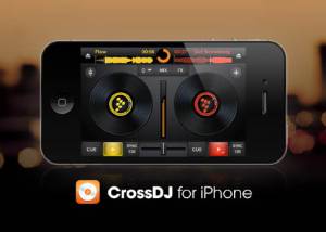 CrossDJ iPhone screenshot