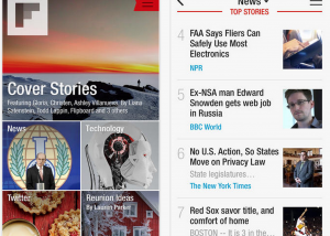 Flipboard for iOS screenshot